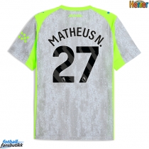 Manchester City Matheus Nunes #27 Tredjedrakt 2025-26 Kortermet